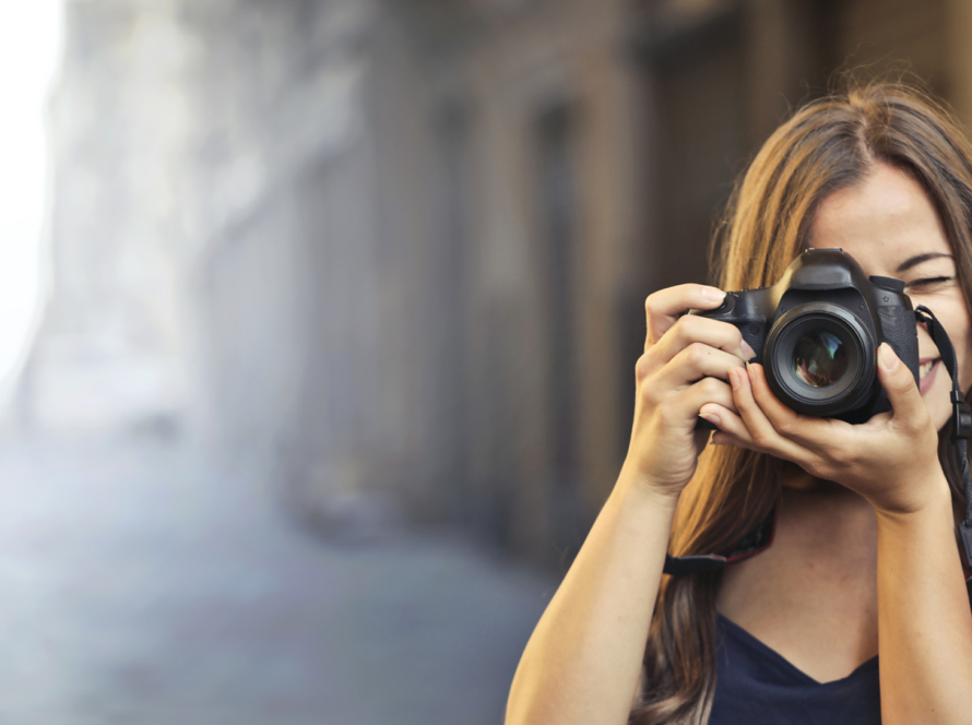 photographer taking a photo